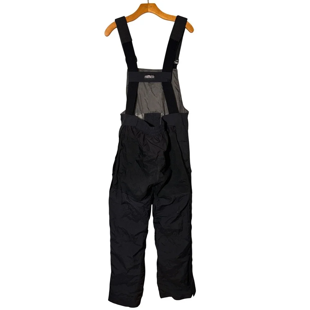 Campmor Mens Black‎ Ski Snowboard Waterproof Snow Bib Overalls L Model 32153